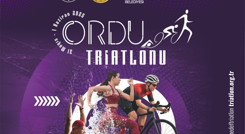 ORDUDA TRİATLON HEYECANI BAŞLIYOR
